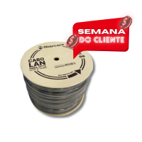 CABO DE REDE CAT5E CFTV 4 PARES 0.5MM 24AWG BOBINA 1KM