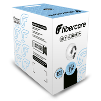 CABO DE REDE CAT5E CFTV 4 PARES LIGHT PRETO 305M