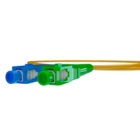 CORDAO OPTICO SC/UPC-SC/APC SM SX 3MM 2,5M - O-TECH