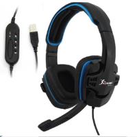 FONE DE OUVIDO GAMER  KT-357 - AZUL