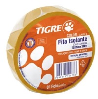 FITA ISOLANTE 18X10MT AMARELA COLOR