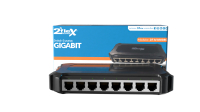 SWITCH 8 PORTAS GIGABIT 10/100/1000 2FLEX 2F-N1008G