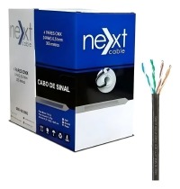 CABO DE SINAL 24AWG CMX 4PARES PT CX 305M - NEXT CABLE
