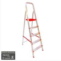 ESCADA ALUMINIO BOTAFOGO 120 kg - 5 DEGRAUS