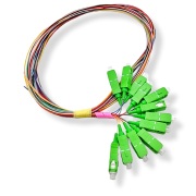 PIGTAIL OPTICO 12 CORES SC/APC SM MONOMODO 1,5M