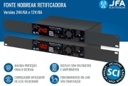 FONTE RET NOBREAK 24V/6A SCI - JFA